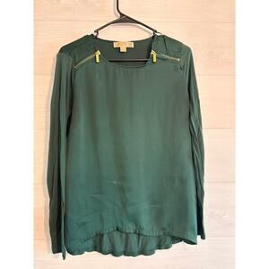 Michael Kors blouse green S rayon/viskose